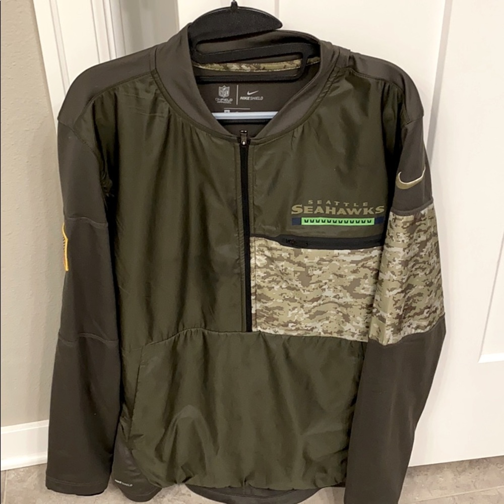 Nike shield salute Seattle Seahawks jacket.